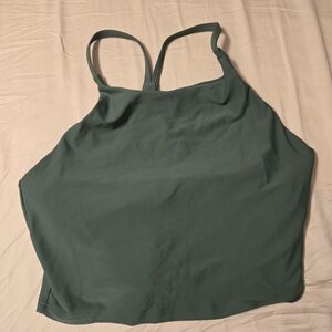 Old Navy Active Forest Green Powersoft Top